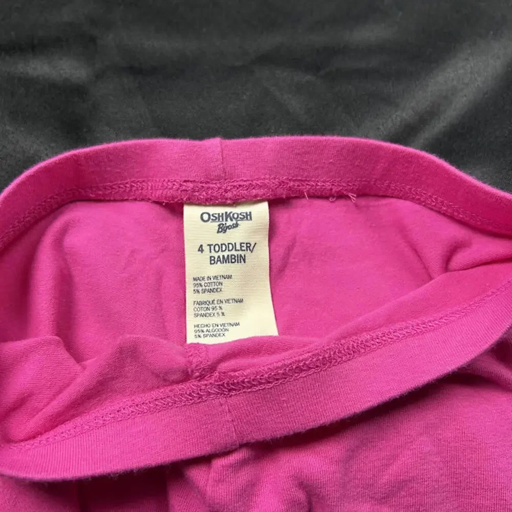 OshKosh B’gosh Girls Hot Pink Leggings Size‎ 4T